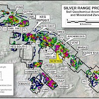 Mineralized Zones and Soil Geochemical Anomalies