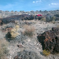 Stratabound jasperoid in Orr Formation limestone